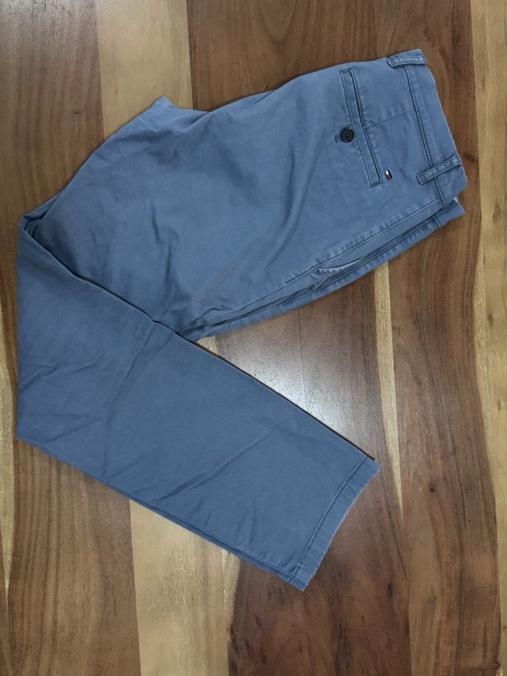 Tommy Hilfiger blue slim chinos – size S / W30